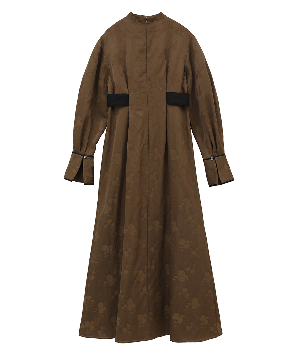VINTAGE FLOWER SATIN ONEPIECE(1 IVORY): CLANE: WOMENS