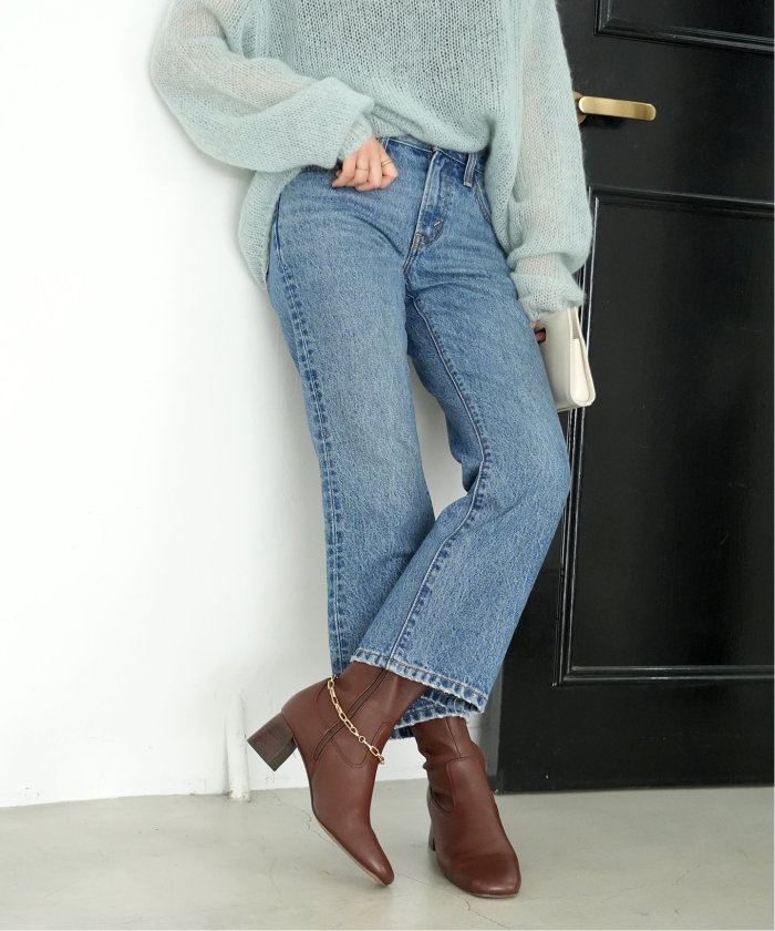 Levi's/リーバイス】SLOBE別注 MIDDY ANKLE BOOTデニムパンツ