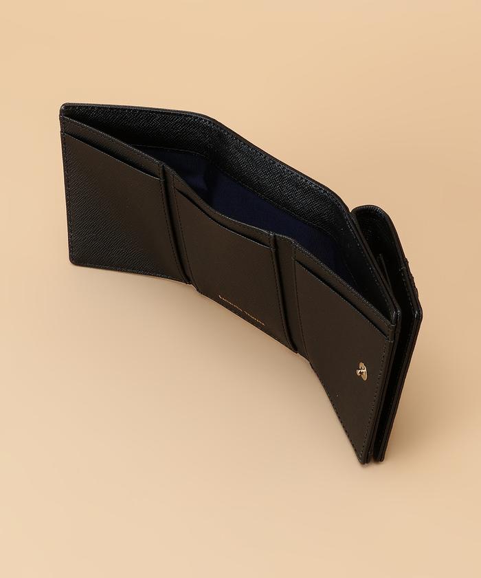 未使用品　Samantha Thavasa 二つ折り財布　ベルト クーポン】【セール 50%OFF】ベルトデザイン 三つ折り財布