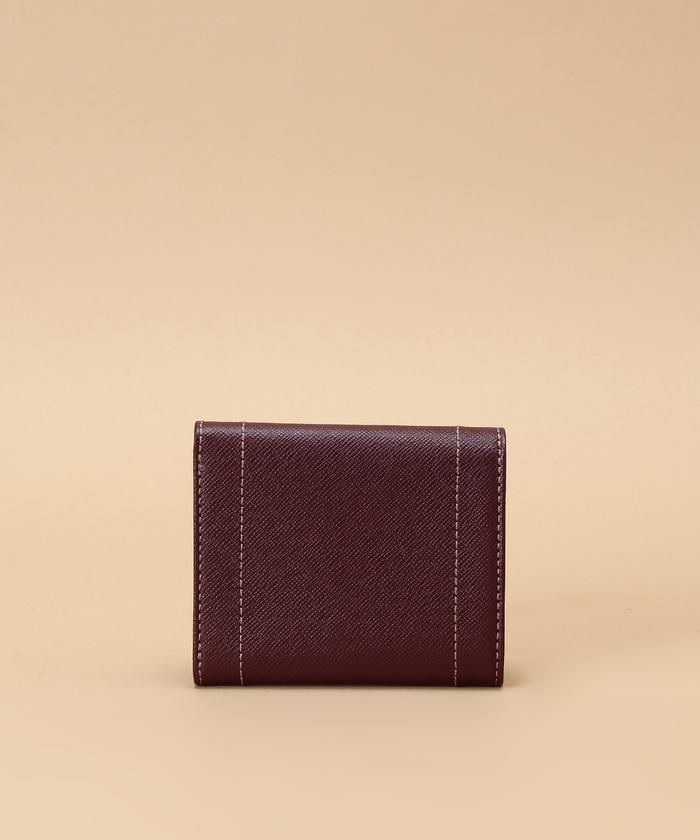 未使用品　Samantha Thavasa 二つ折り財布　ベルト クーポン】【セール 50%OFF】ベルトデザイン 三つ折り財布