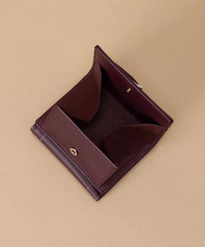 未使用品　Samantha Thavasa 二つ折り財布　ベルト クーポン】【セール 50%OFF】ベルトデザイン 三つ折り財布