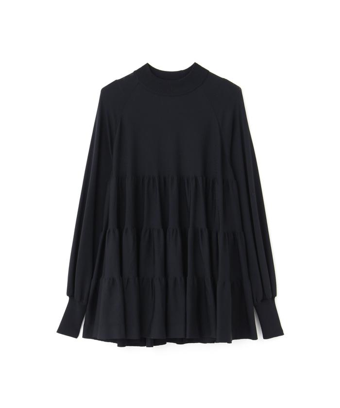 【ADOREアドーア】ティアードハイゲージニット 38《ブラック》 ADORE｜ティアードハイゲージニット | Rakuten Fashion(楽天