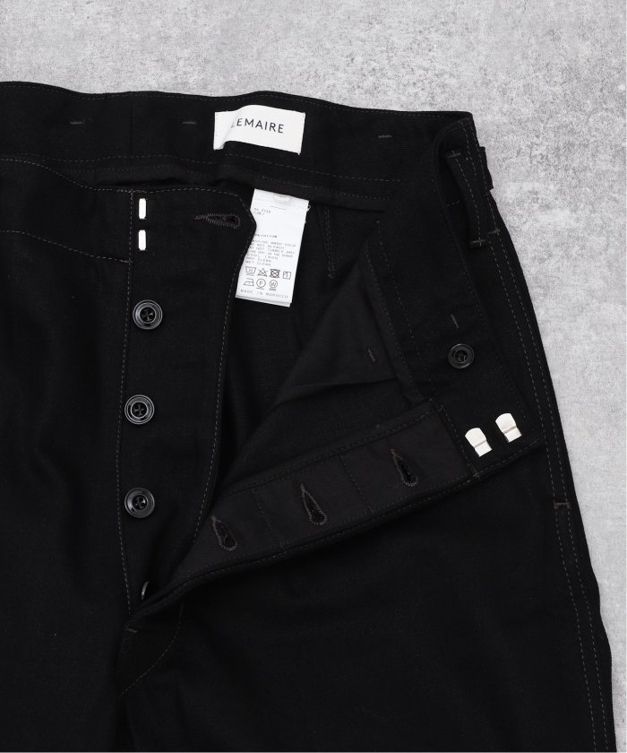 LEMAIRE / ルメール】MAXI CHINO BLACK(505655411) | エディフィス