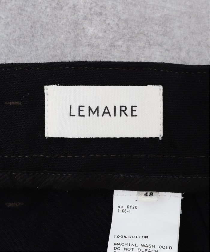 LEMAIRE / ルメール】MAXI CHINO BLACK(505655411) | エディフィス