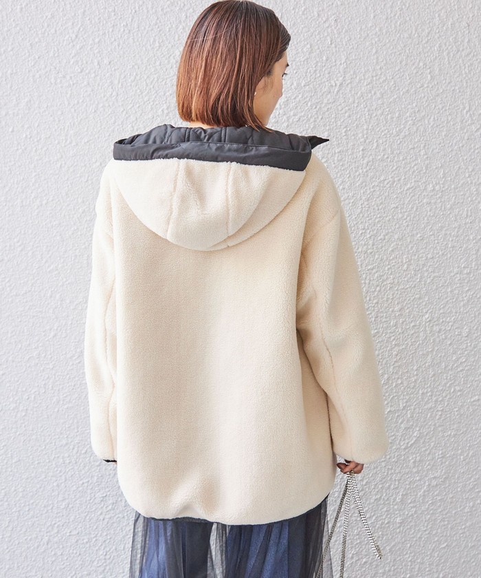 フーディリバーシブルボアコート GERRYリバーシブルボアコート（ADAM ET ROPE'） | 渋谷PARCO(パルコ)