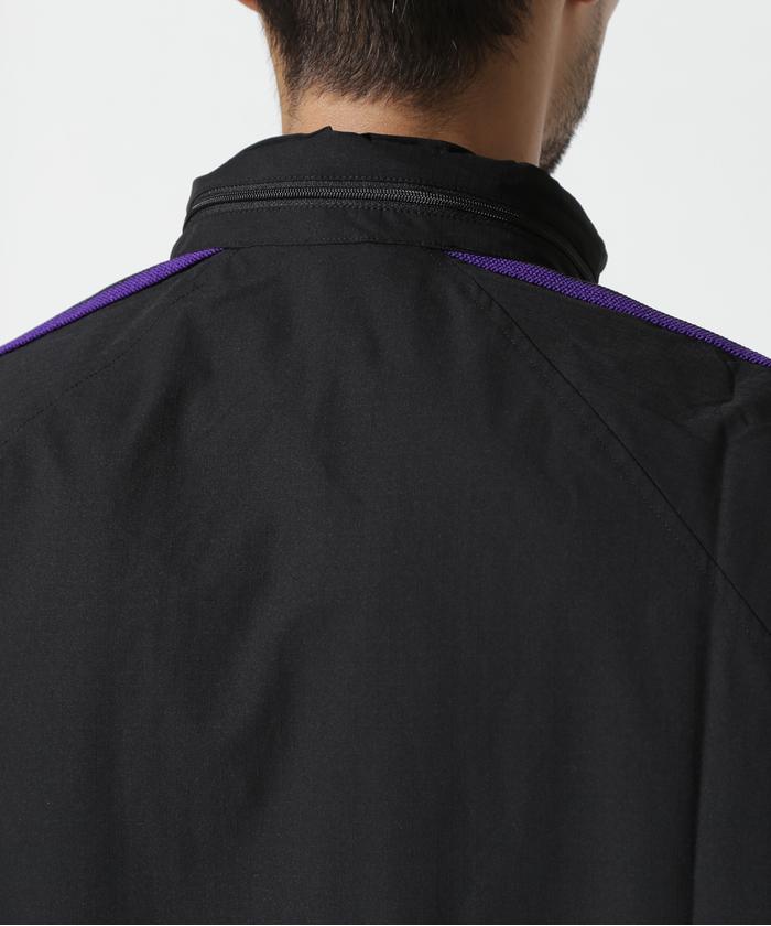 NEEDLES × DC SHOES JOG JACKET Needles Men's DC Poly Jog Jacket in Black Needles