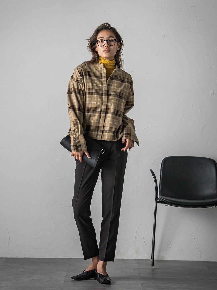 MAYSON GREY - 美品 メイソングレイ MAYSON GREY 裾ドロストクロップドシャツ 洗える メイソングレイ MAYSON GREY 裾ドロストクロップドシャツ≪洗濯