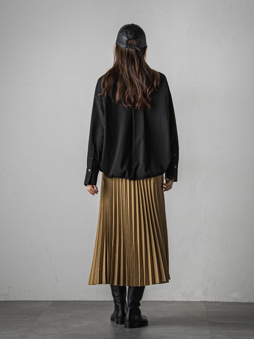 MAYSON GREY - 美品 メイソングレイ MAYSON GREY 裾ドロストクロップドシャツ 洗える MAYSON GREY - 美品 メイソングレイ MAYSON GREY 裾ドロスト