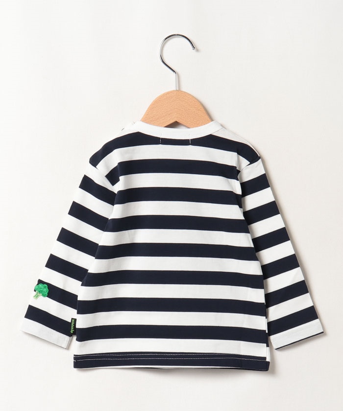 セール 50%OFF】お弁当ボーダー長袖Tシャツ(505645817