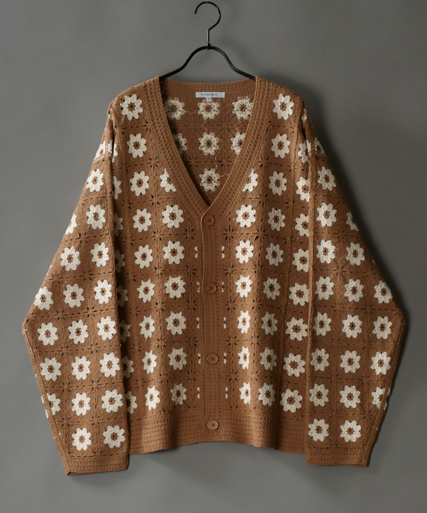 セール40%OFF】シトリー SITRY 【SITRY】かぎ針編み風 ニット