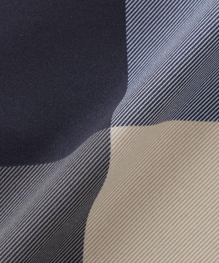 セール】【WEB限定】クレストブリッジチェックハーフジップ