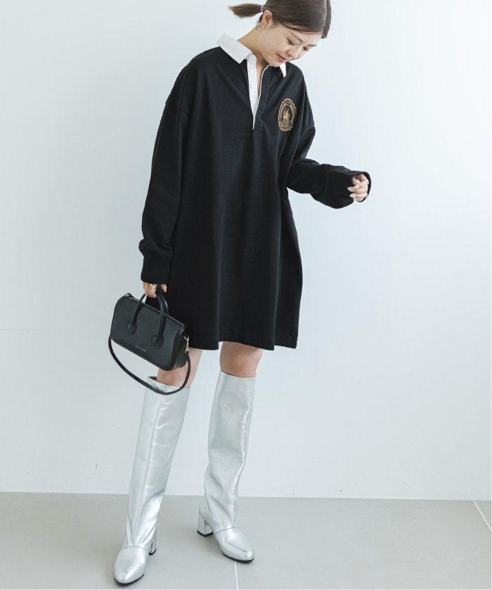 【美品】　Spick & Span オーバーサイズポロワンピース オーバーサイズポロワンピース(505658159) | ユーバイ スピック