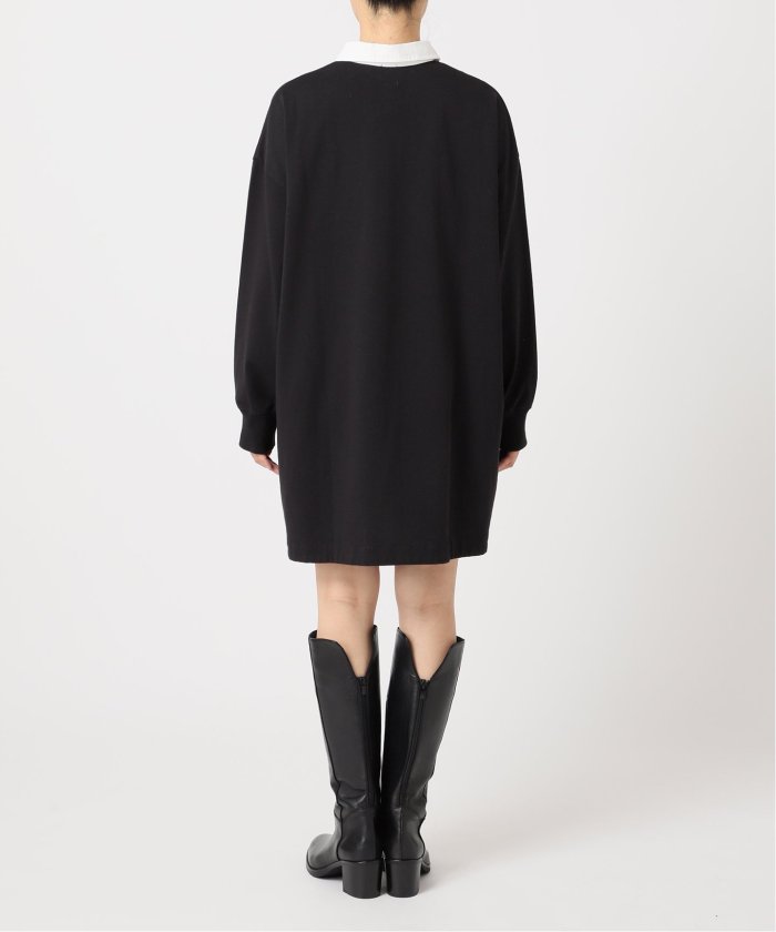 【美品】　Spick & Span オーバーサイズポロワンピース セール】≪追加≫オーバーサイズポロワンピース（ワンピース