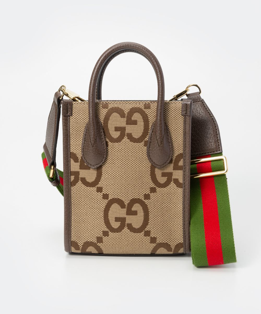 GUCCI☆DHL発送♪JUMBO GG ミニ ショルダー/トート☆699406 グッチ GUCCI 699406 UKMDG ショルダーバッグ TOTE MINI JUMBO