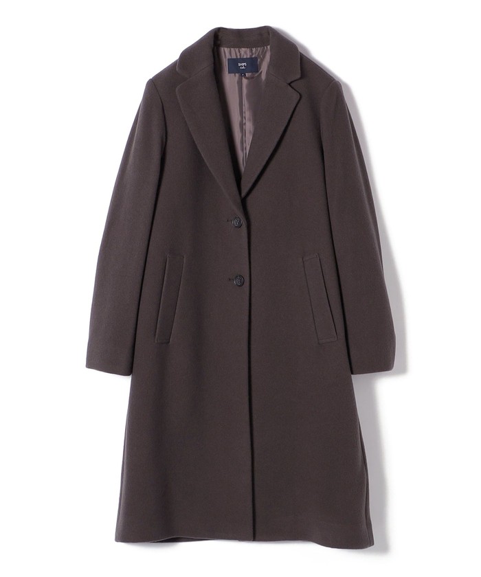 ※セール※ シップス ウールパイルチェスターコート ロングコート SHIPS Colors:ウール パイル チェスター コート(505658912