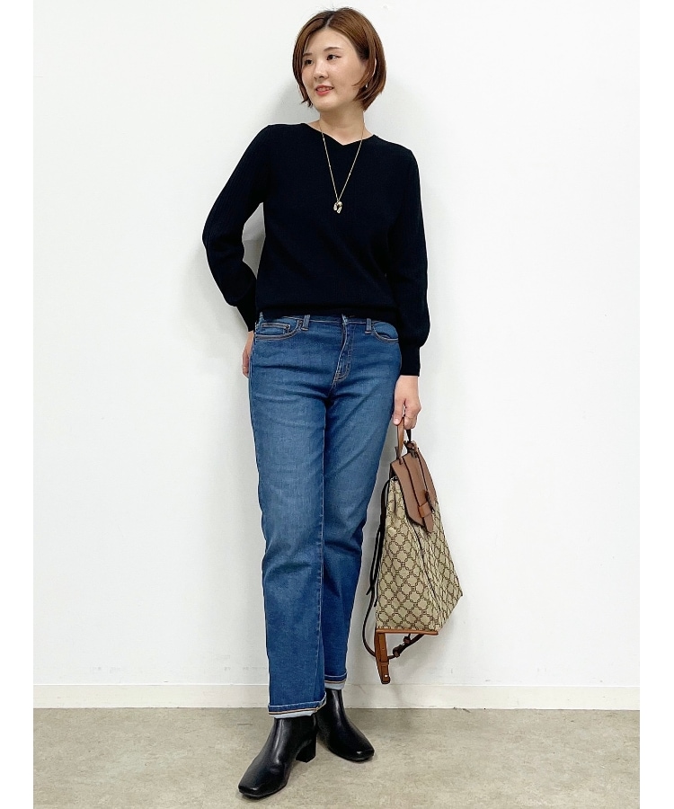   ストレート ハイ ストレッチ デニム ジーンズ 楽天市場】【SALE／60%OFF】【洗える】ストレートシルエット