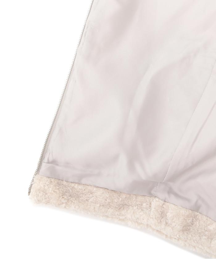 クーポン】【セール 50%OFF】グロッシーフェイクファーフーディー WEB限定カラー:エクリュ(505654937) | ジル バイ ジル  スチュアート(JILL by JILL STUART) - d fashion