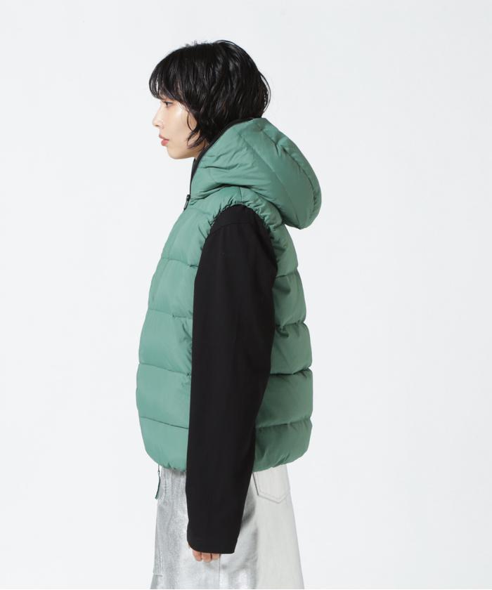 VLAB/ヴイラボ/フードダウンベスト ヴイラブ フード付きダウンベスト | ライトアップオンラインストア