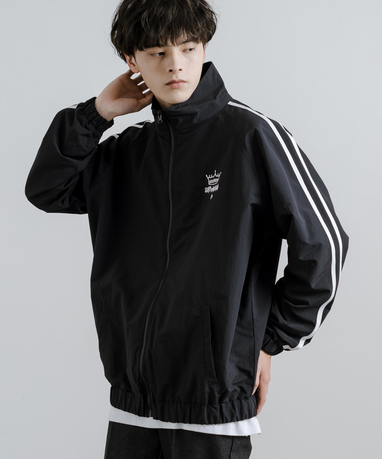 ロッキーモンロー Rocky Monroe トラックジャケット ナイロン ロッキーモンロー Rocky Monroe トラックジャケット ナイロン