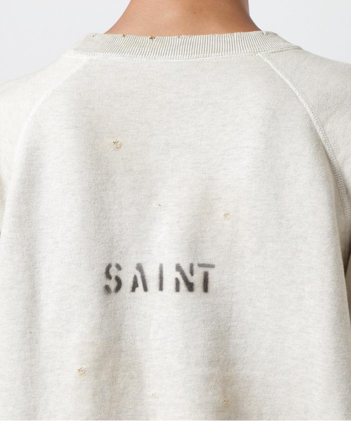 SAINT MICHAEL/セント マイケル×木梨憲武/CRW SWT/NORIDA/GRAY SAINT MICHAEL/セント マイケル×木梨憲武/CRW SWT/NORIDA/GRAY