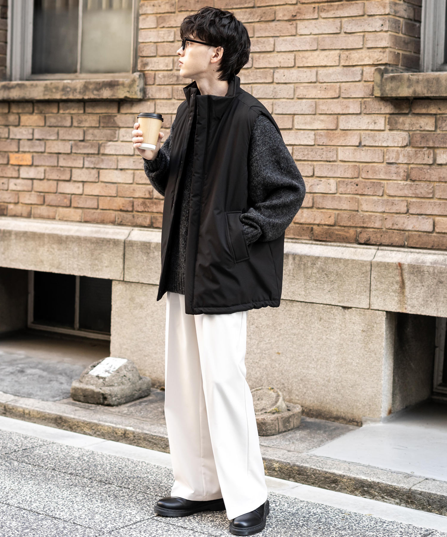Raf Simons AW21 パデッド オーバーサイズ ジレ ダウンベスト Raf Simons AW21 パデッド オーバーサイズ ジレ ダウンベスト
