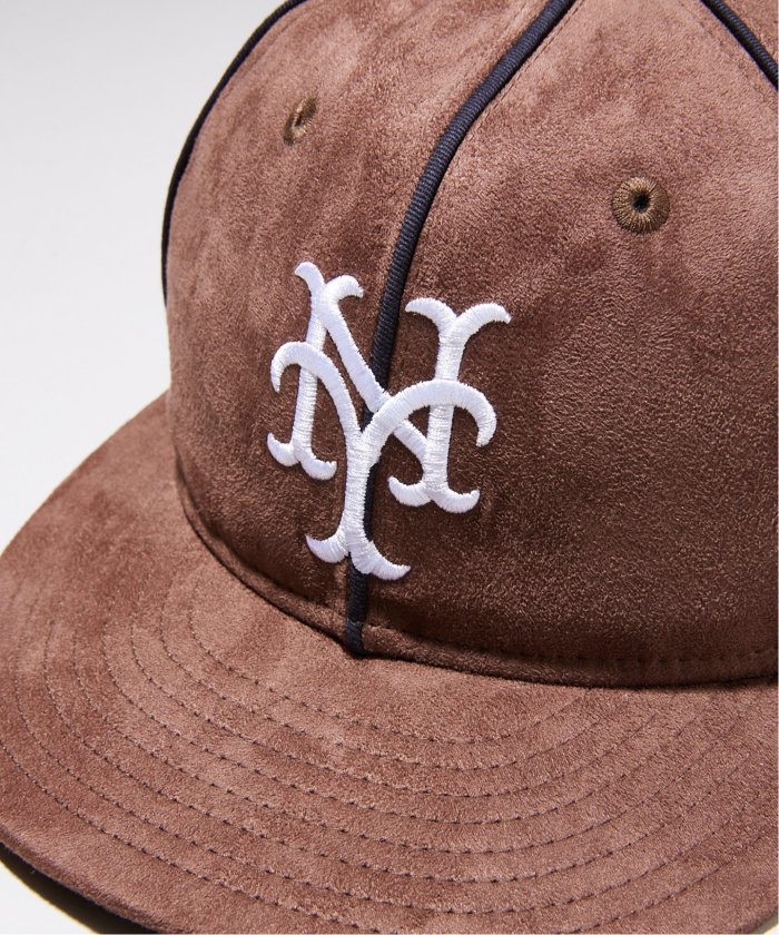 新品別注New Era JOURNAL STANDARD CAP スエード