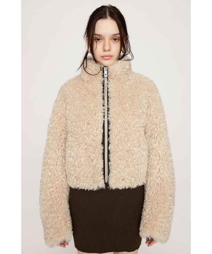 LIGHT CROP BOA ブルゾン(505674993) | スライ(SLY) - d fashion LIGHT CROP BOA ブルゾン(505674993) | スライ(SLY) - d fashion