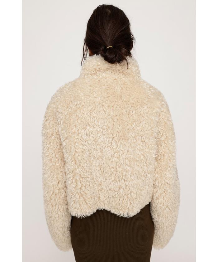 LIGHT CROP BOA ブルゾン(505674993) | スライ(SLY) - d fashion LIGHT CROP BOA ブルゾン(505674993) | スライ(SLY) - d fashion