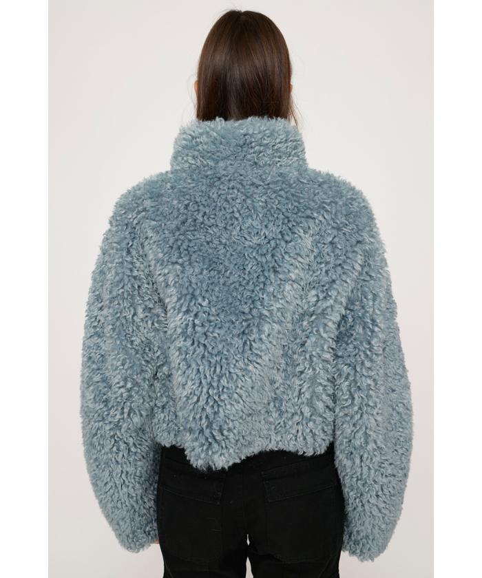 LIGHT CROP BOA ブルゾン(505674993) | スライ(SLY) - d fashion LIGHT CROP BOA ブルゾン(505674993) | スライ(SLY) - d fashion