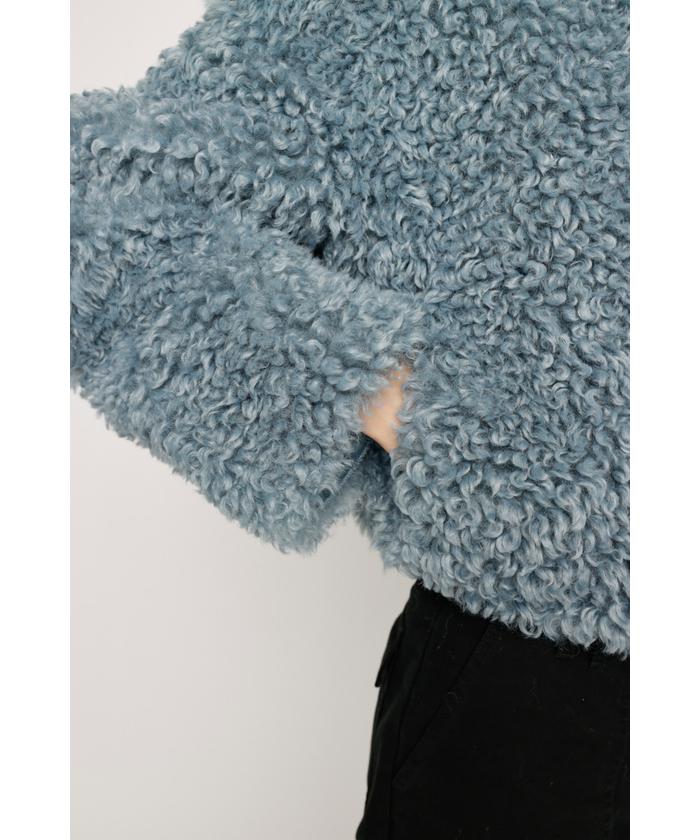 LIGHT CROP BOA ブルゾン(505674993) | スライ(SLY) - d fashion LIGHT CROP BOA ブルゾン(505674993) | スライ(SLY) - d fashion
