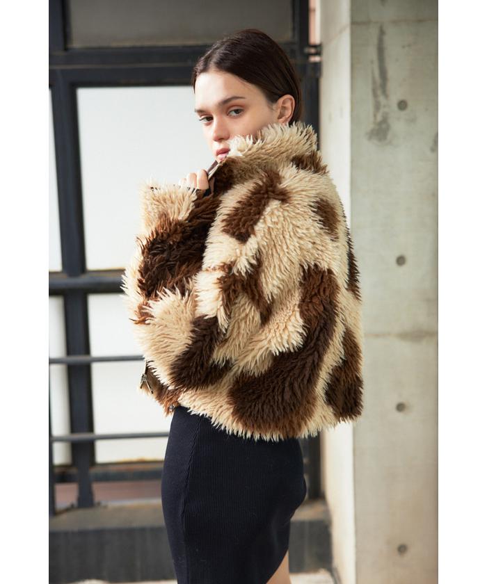 LIGHT CROP BOA ブルゾン(505674993) | スライ(SLY) - d fashion LIGHT CROP BOA ブルゾン(505674993) | スライ(SLY) - d fashion