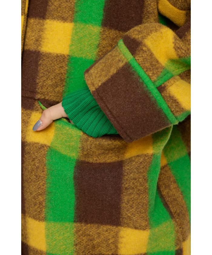 【極美品】SLY ウールブレンド オーバー ミディコート セール】WOOL BLEND OVER MIDI COAT ウールブレンド オーバー