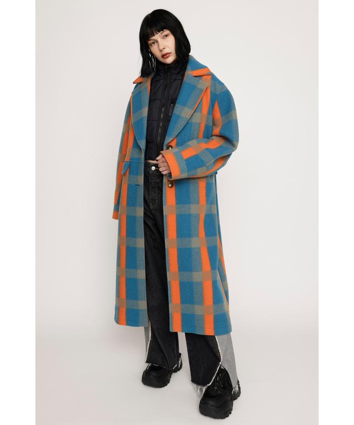 【メール便送料無料対応可】 セール】WOOL BLEND スライ(SLY | コート(505675001) LONG OVER ジャケット・アウター