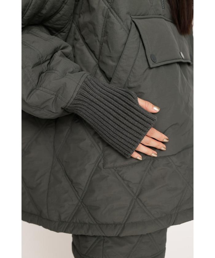 QUILTING ZIP プルオーバー(505675002) | スライ(SLY) - d fashion QUILTING ZIP プルオーバー(505675002) | スライ(SLY) - d fashion