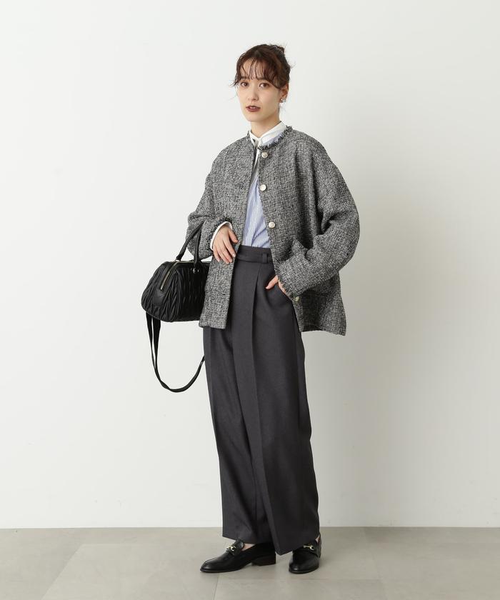 セール 30%OFF】ライトツイードジャケット《S Size Line
