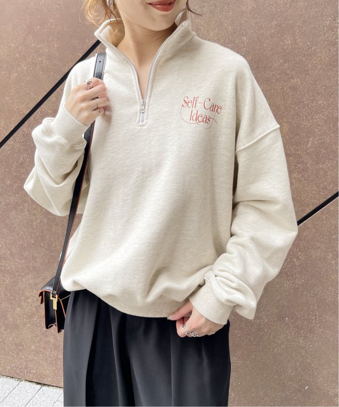 WAVE UNION / ウェーブ ユニオン】別注HIGH NECK ZIP PULL OVER