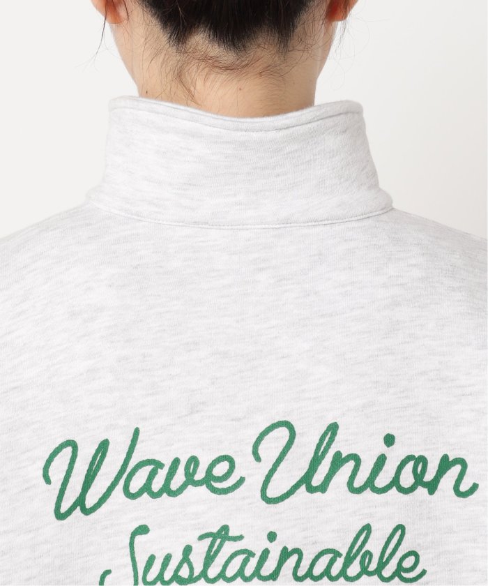 WAVE UNION / ウェーブ ユニオン】別注HIGH NECK ZIP PULL OVER ...