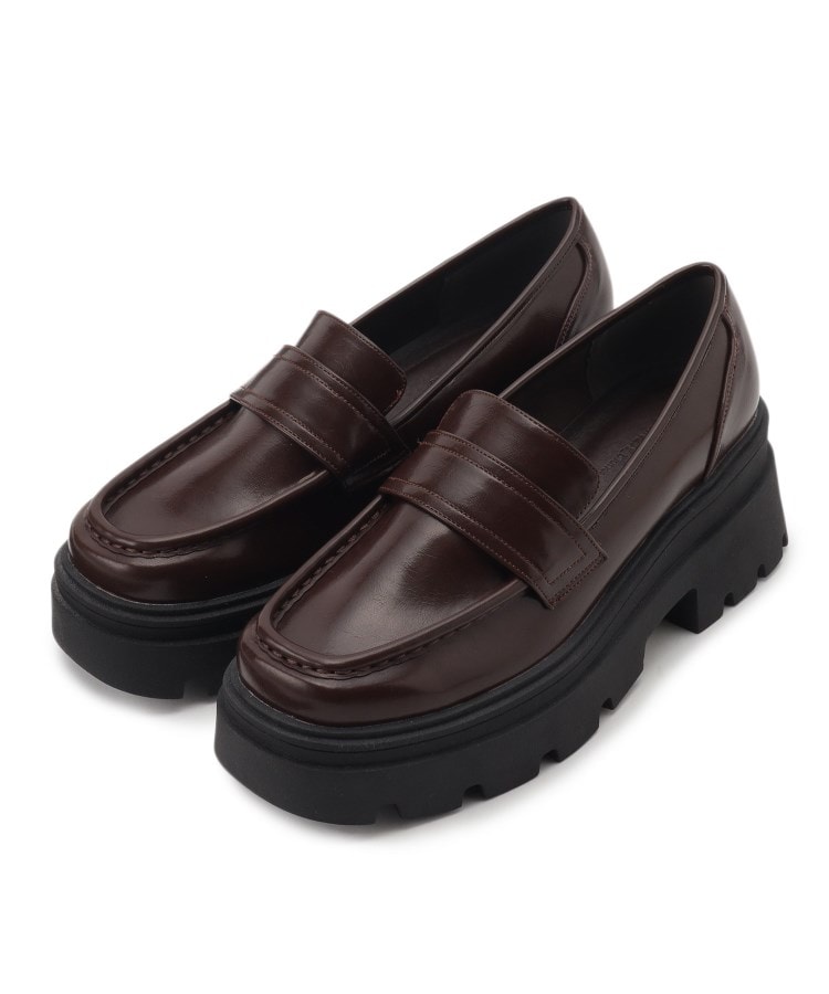 YELLOW WEISS PLATFORM LOAFERS 厚底ローファーM