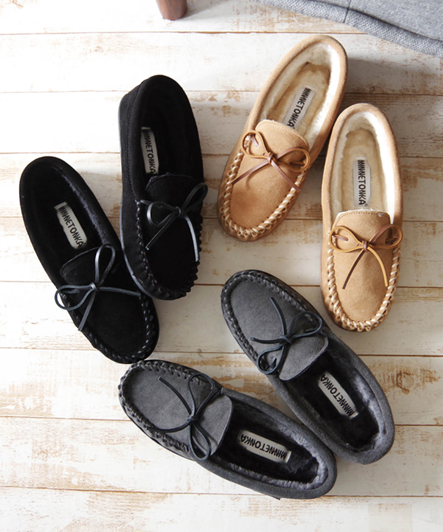 ミネトンカ MINNETONKA モカシン cadence－40604－chr(505676118