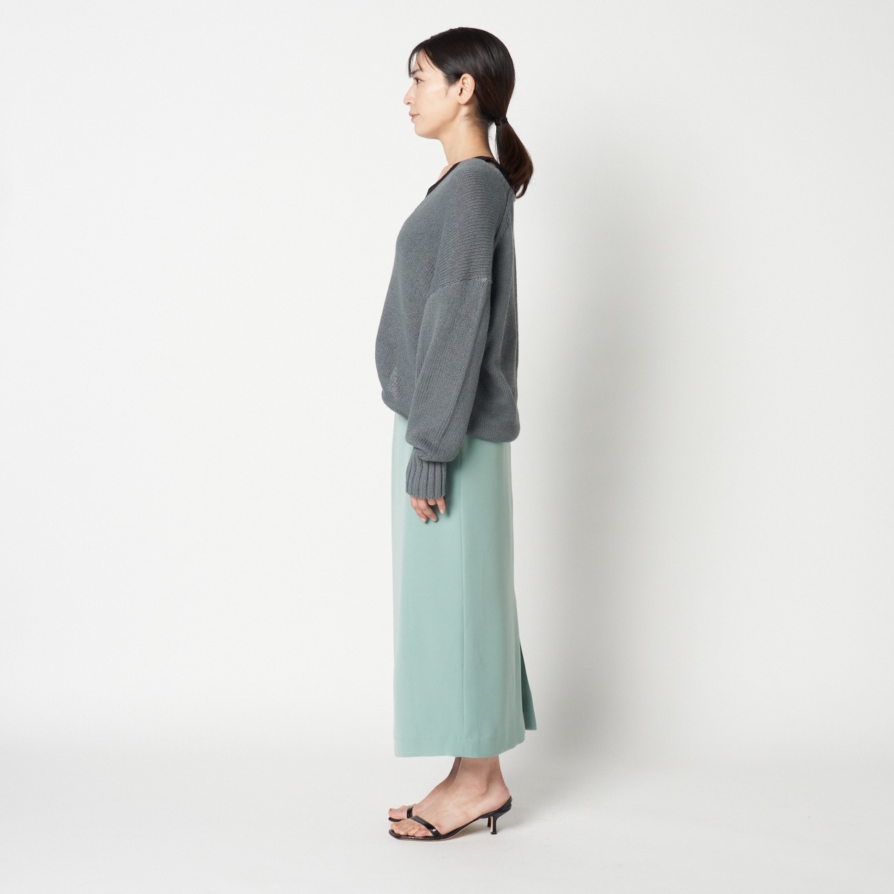 セール 60%OFF】SILKY DOUBLE TWILL LEAN SK(505676635