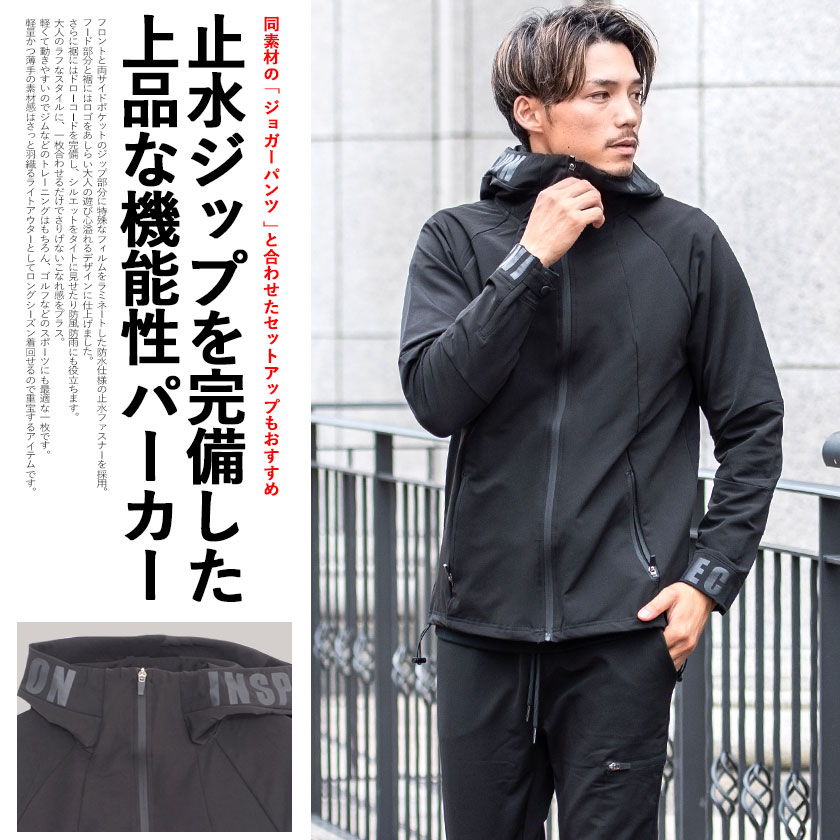 CavariA【キャバリア】リブ入り長袖ジップ セットアップ SILVER BULLET トレーナー スウェット 「CavariA/キャバリア