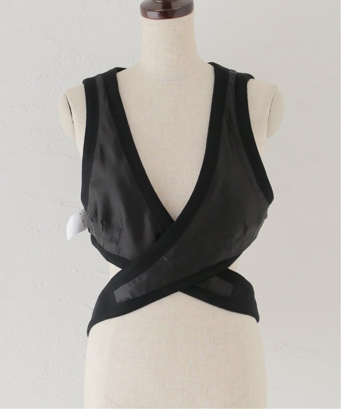 MIOSMOKEY/ミオズモーキー】WRAP GILET:ジレ(505676958) | ジャーナル