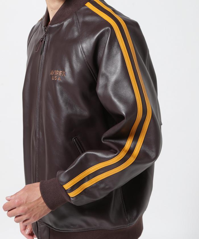 セール 20%OFF】《WEB＆DEPOT限定》TRACK LEATHER JACKET