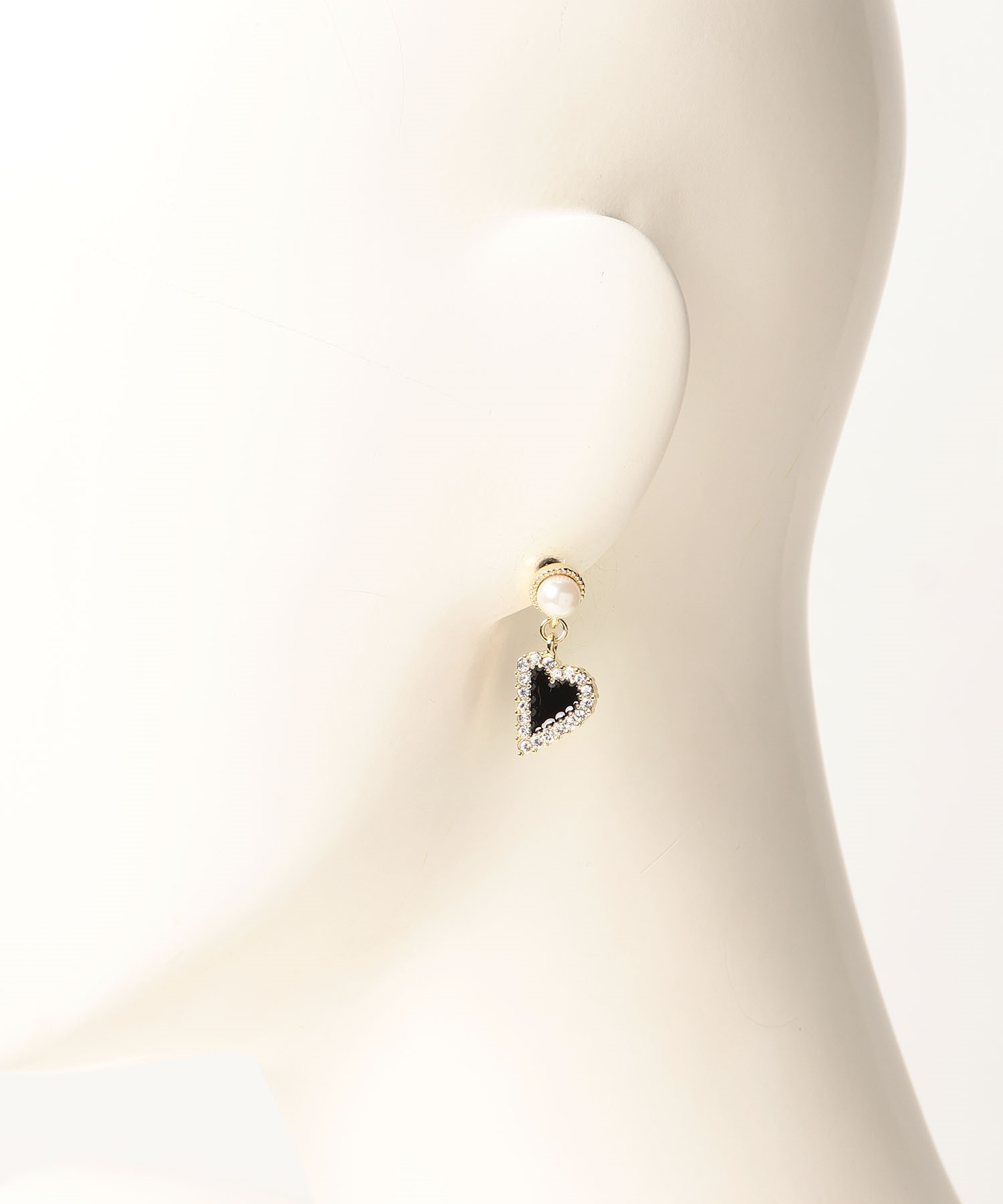 セサンパ LANVINハートモチーフ ピアス-