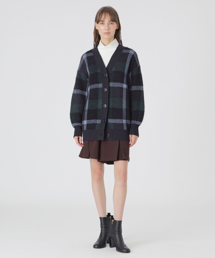 セール 20%OFF】ヘアリークレストブリッジチェックジャカード