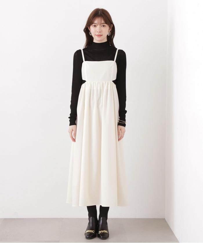 セール 50%OFF】サイドオープンキャミワンピース(505518258