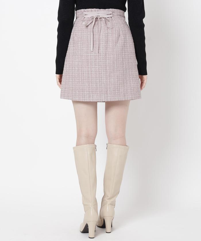 セール 40%OFF】ラメツイードタイトミニスカート(505678566
