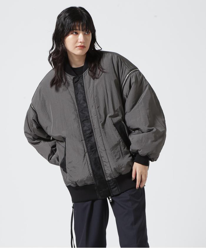 メゾンスペシャル　MAISON SPECIAL ブラック ナイロン ジャケット MAISON SPECIAL（メゾンスペシャル）の「Reversible Nylon Over
