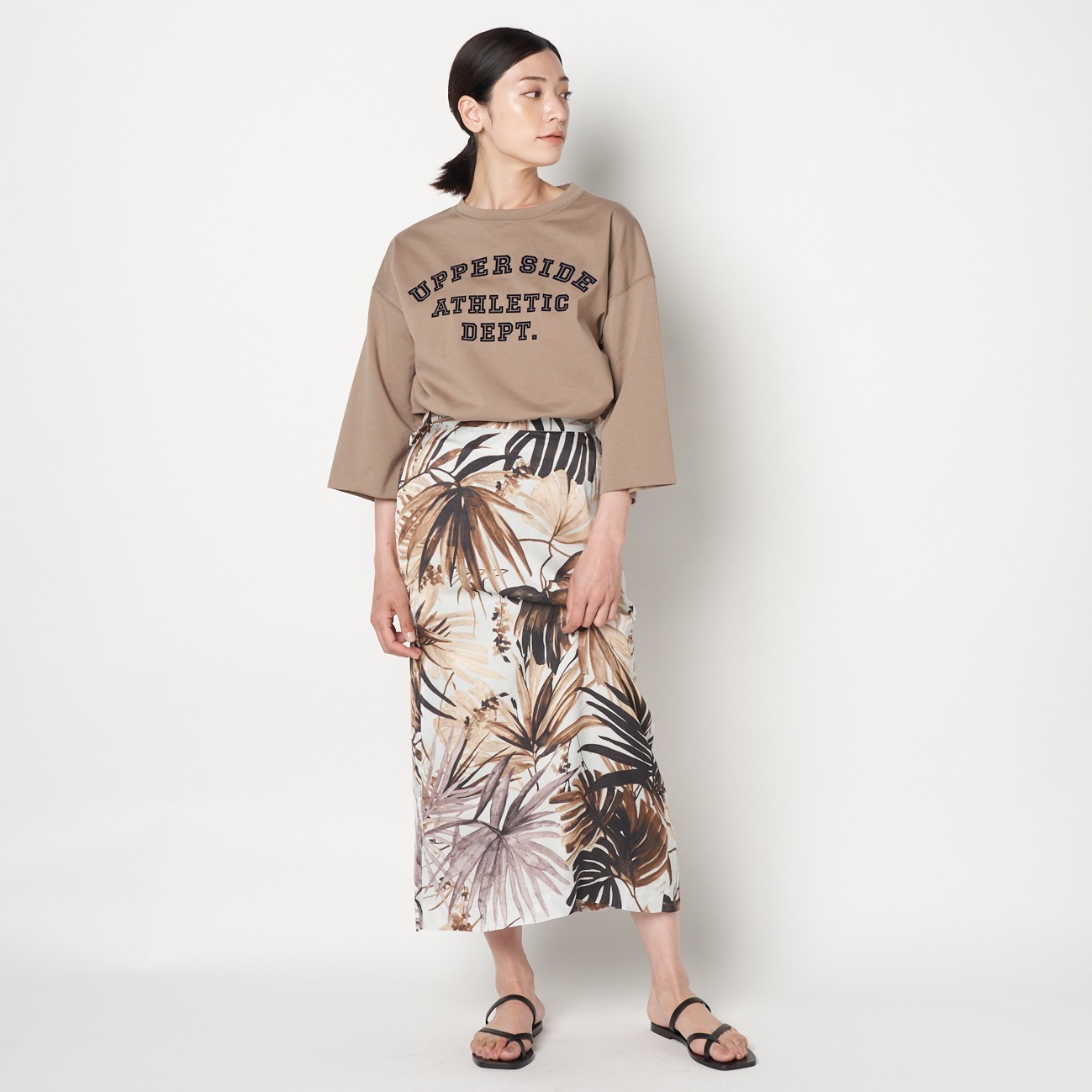 セール】DEVEAUX BOTANICAL PRINT SKIRT(505681762) | エリオポール