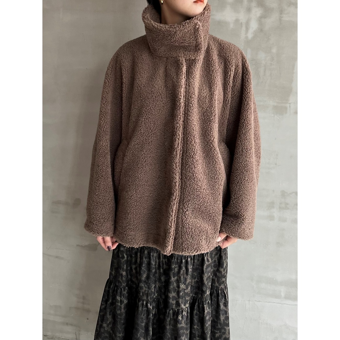 セール 30%OFF】STAND UP COLLAR BOA SHORT BZ(505681827